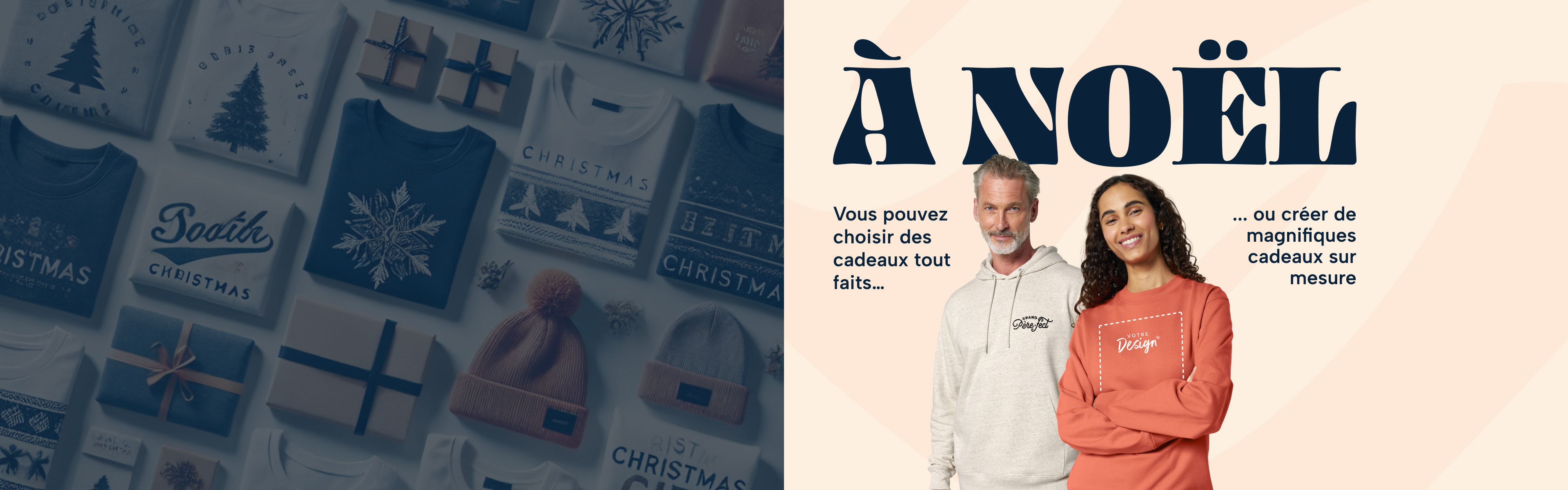 Illustration de Noël 2024 : Choisir des cadeaux tout faits ou créer de magnifiques cadeaux sur mesure