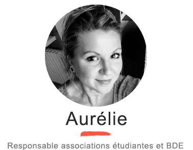 Photo de profil d'Aurélie, commerciale responsable associations étudiantes et BDE chez mistertee
