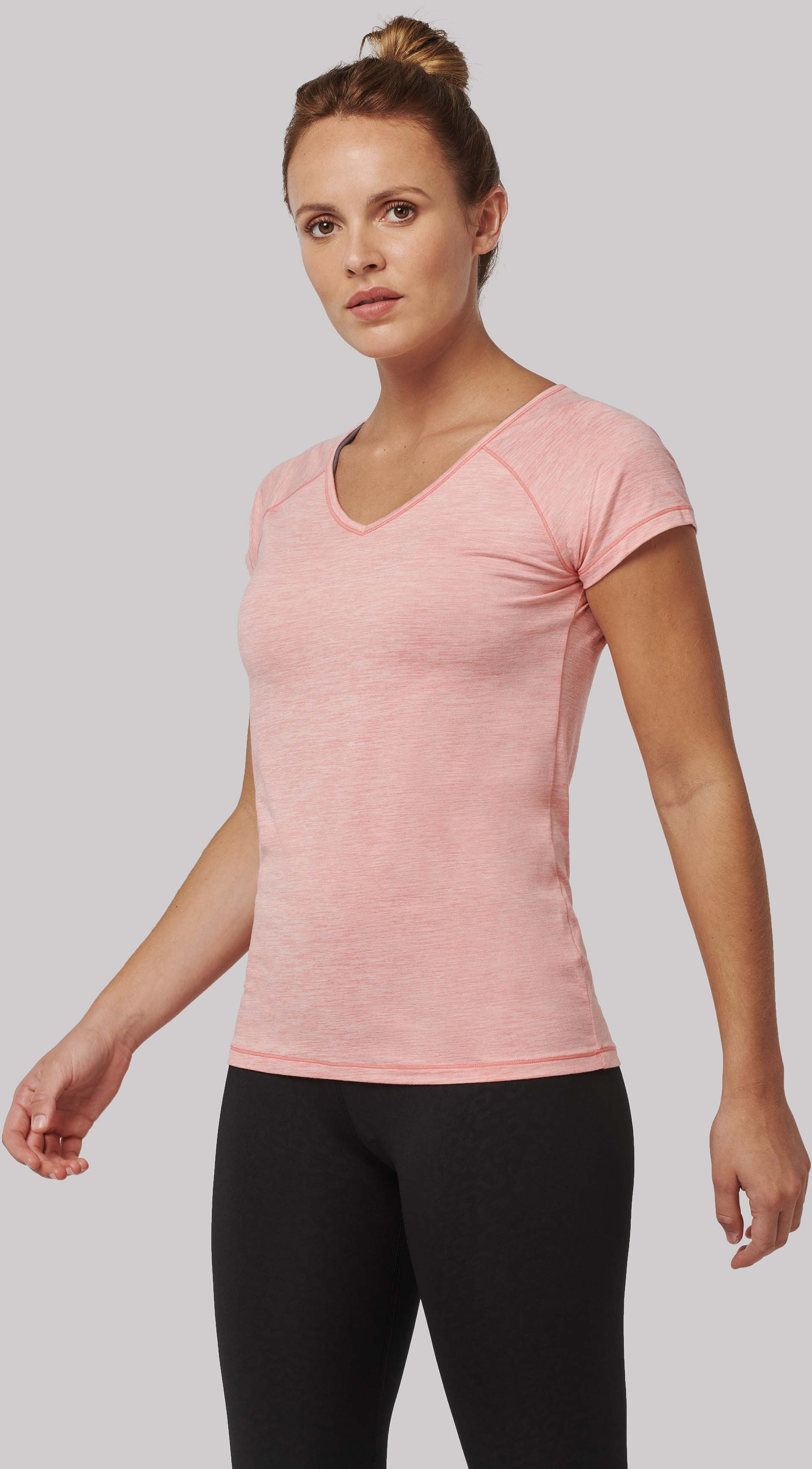 Tee shirt sport pour femme en polyester recyclé