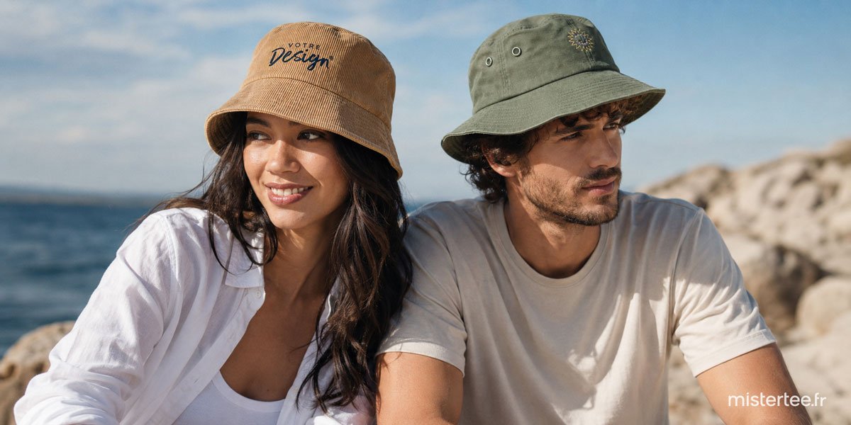 Bobs personnalisé - brodé ou imprimé - Mistertee