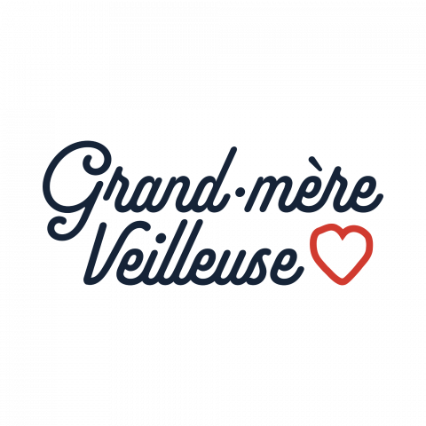 Grand-mère Veilleuse bleu