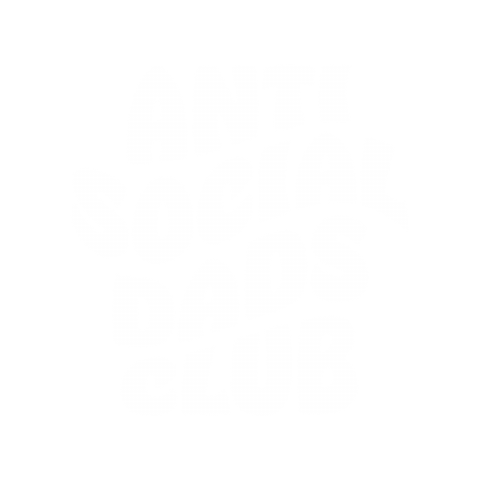 ANTI SOCIAL DADS CLUB blanc