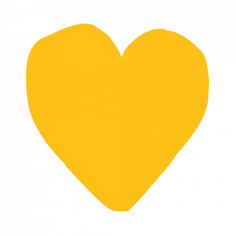 Coeur jaune CdM