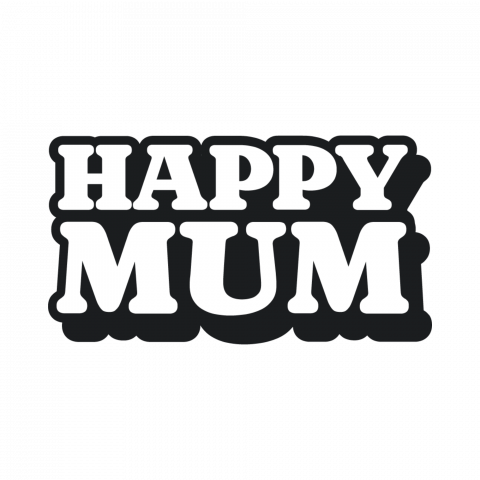Happy mum
