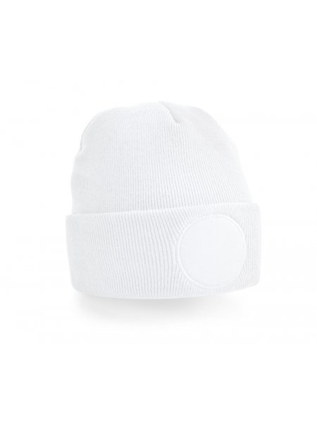 Bonnet empiècement rond personnalisable White