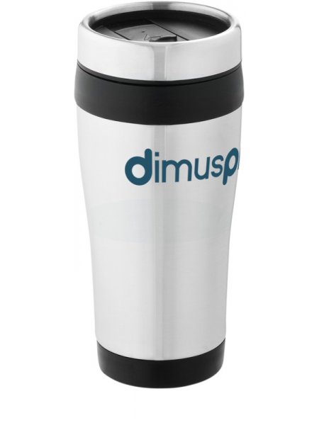 Exemple de logo imprimé sur un mug isotherme