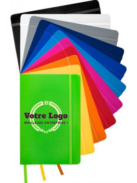 Carnets de notes personnalisable en 11 coloris