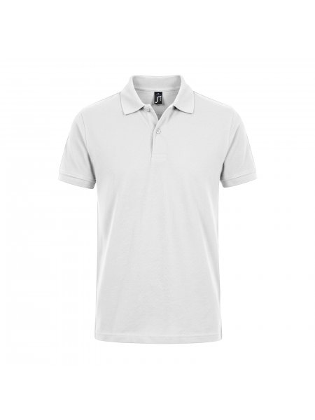 Polo homme personnalisé - Perfect Blanc
