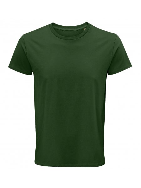 T-shirt en coton bio à personnaliser Vert bouteille