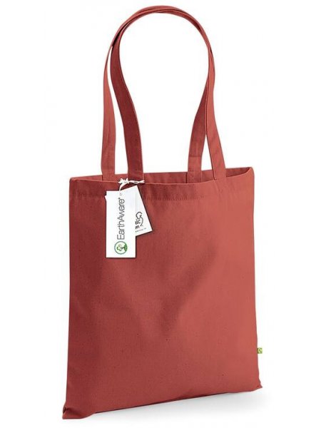 Tote bag personnalisé en coton bio Rust