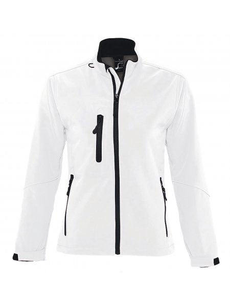 Veste Softshell femme personnalisable - 3 couches - Roxy Blanc