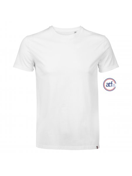 T-shirt fabriqué en France à personnaliser Blanc