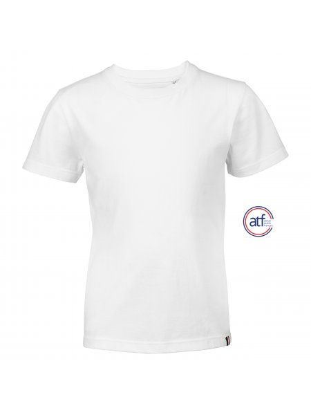 T-shirt enfant fabriqué en France Blanc