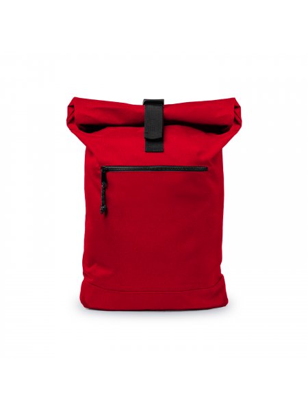 Sac à dos à enroulement recyclé personnalisable Classic Red