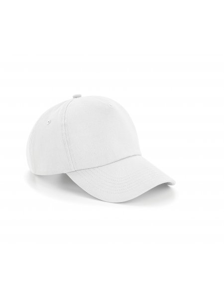 Casquette 5 panneaux personnalisable White