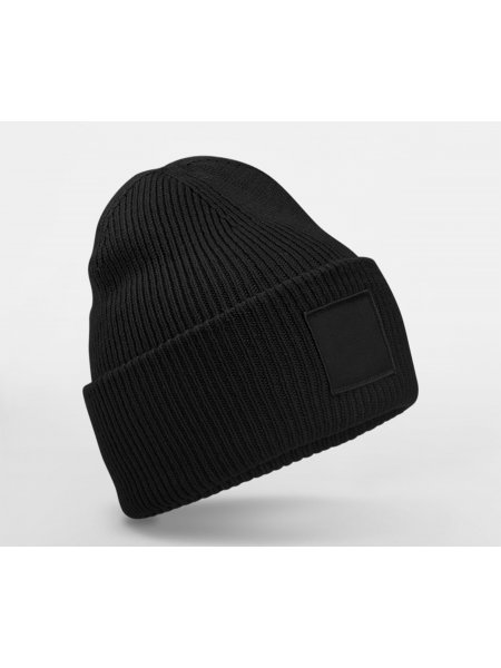 Bonnet en maille personnalisable Black