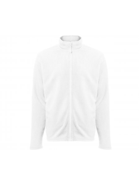 Veste polaire homme zippée à personnaliser White