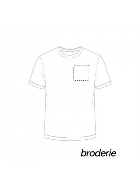 Broderie supplémentaire : coeur Visuel client