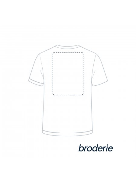 Broderie supplémentaire : dos Visuel client