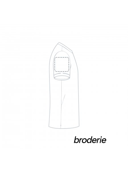 Broderie supplémentaire : manche Visuel client