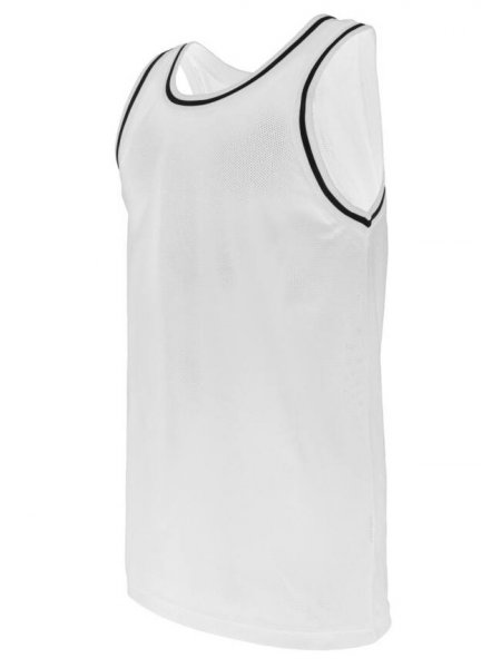 Débardeur personnalisable style maillot de basket White/Black