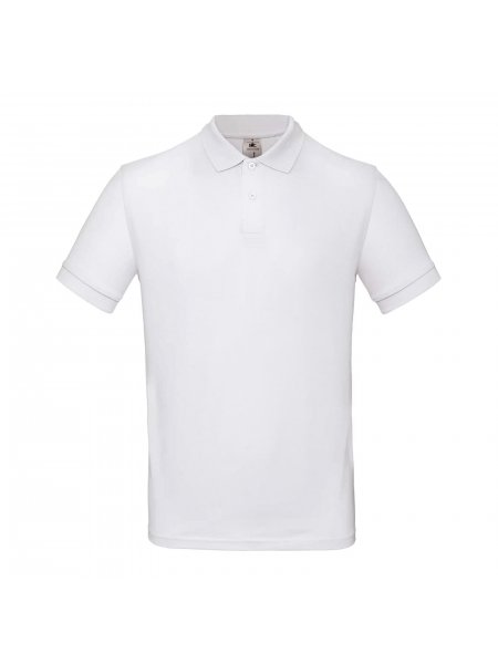 Polo homme pas cher à personnaliser White