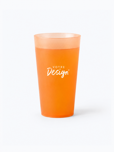 Gobelet réutilisable 500ml  personnalisable