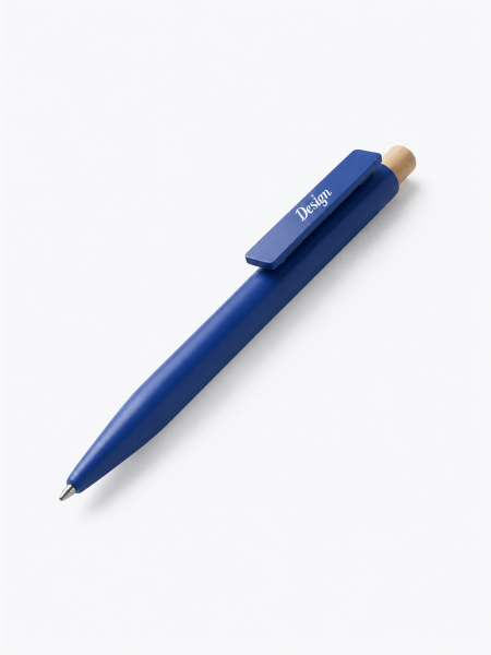 Stylo bille avec bouton poussoir en bambou personnalisable Stylo bille avec bouton poussoir en bambou personnalisable