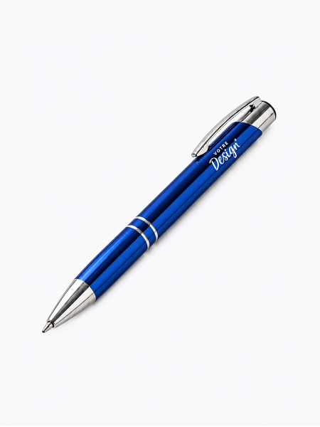 Stylo à bille à bouton poussoir en aluminium personnalisable Stylo à bille à bouton poussoir en aluminium personnalisable