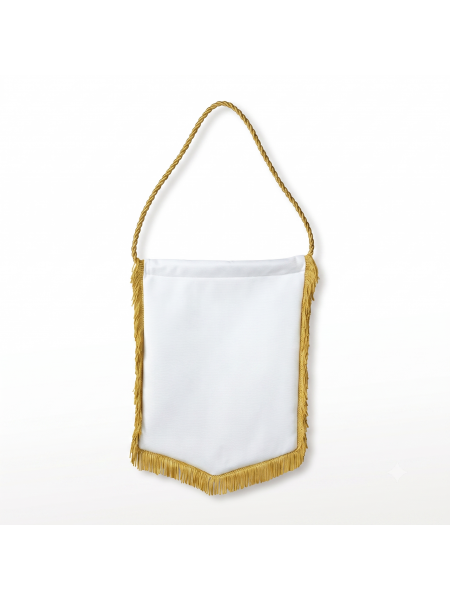 Fanion Personnalisé - Sportif Blanc