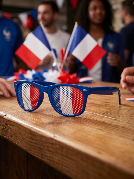 Lunettes avec des verres au couleurs des pays personnalisable Lunettes avec des verres au couleurs des pays personnalisable