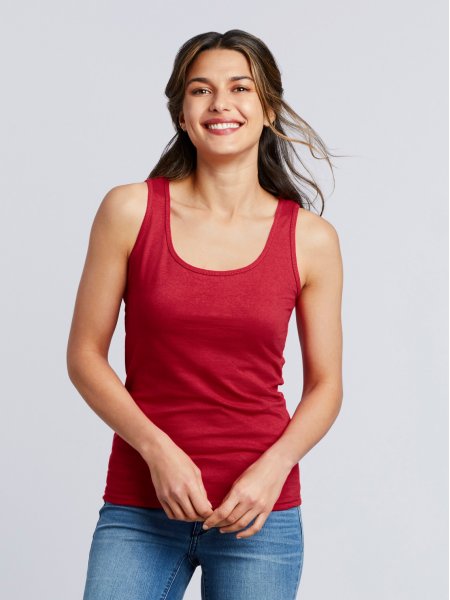 Débardeur pour femme GI64200L en coloris Cherry Red Débardeur pour femme GI64200L en coloris Cherry Red