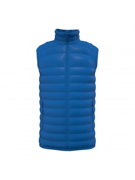 Doudoune sans manches matelassé homme personnalisable Royal Blue