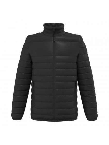 Doudoune matelassée homme personnalisable Black