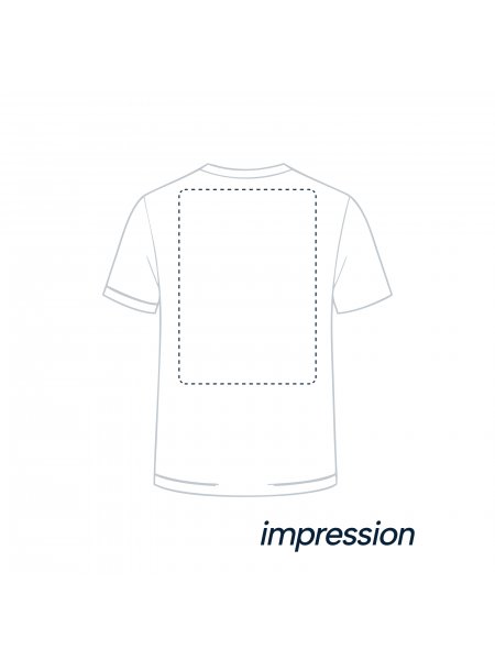 Impression supplémentaire : dos Visuel client