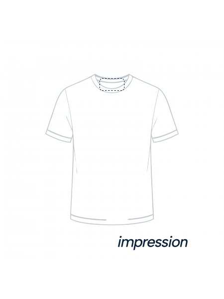 Impression supplémentaire : intérieur nuque Visuel client