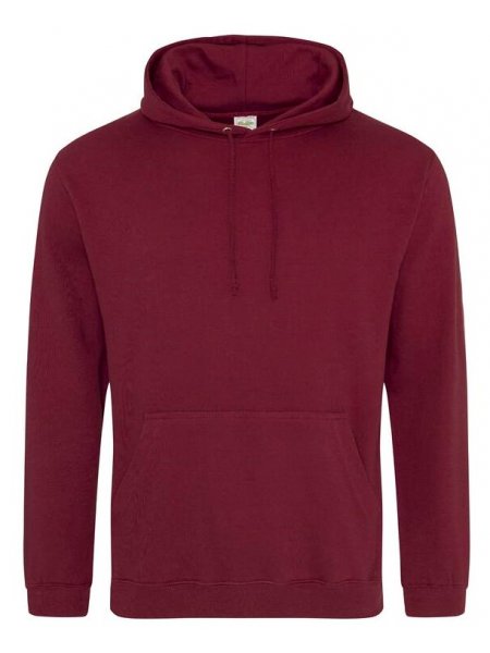 Sweat personnalisé pas cher à capuche Burgundy