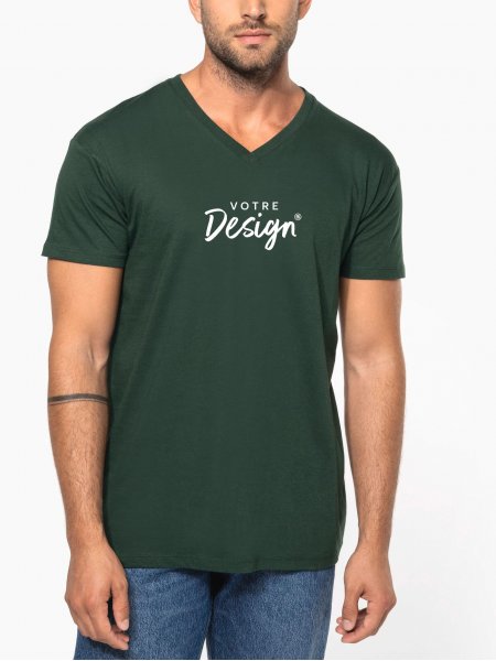 T-shirt - Bio - col V - Homme T-shirt - Bio - col V - Homme