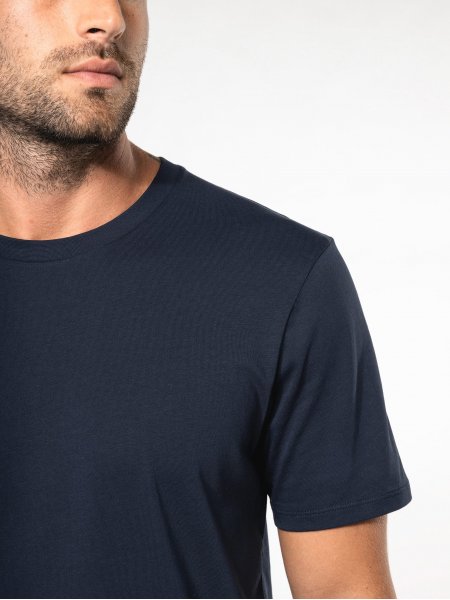 zoom sur le T-shirt col rond manches courtes unisexe personnalisé zoom sur le T-shirt col rond manches courtes unisexe personnalisé