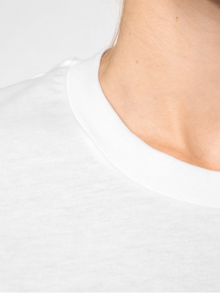 zoom sur le T-shirt col rond manches courtes unisexe personnalisé zoom sur le T-shirt col rond manches courtes unisexe personnalisé