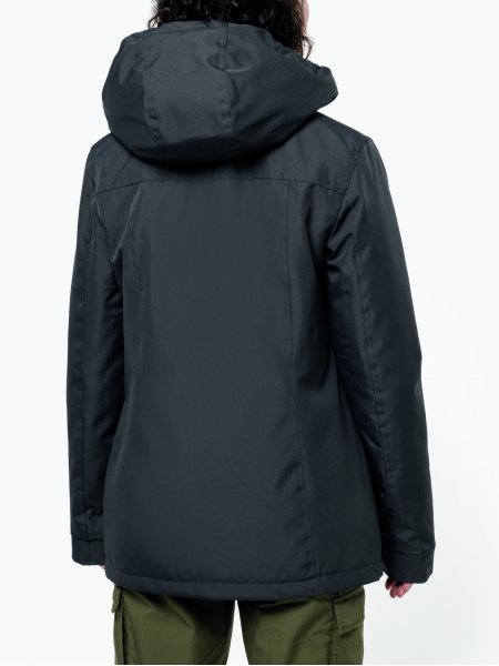 Manteau parka pour femme K6108 de dos