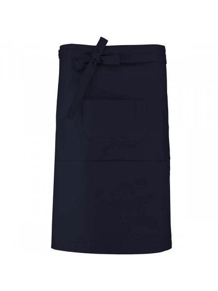 Tablier mi-court à personnaliser Navy