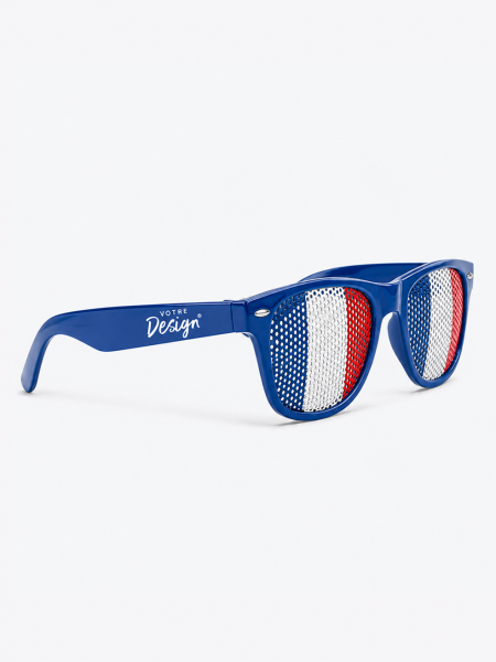 Lunettes avec des verres au couleurs des pays personnalisable Lunettes avec des verres au couleurs des pays personnalisable