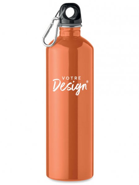 Bouteille en acier inoxydable personnalisable