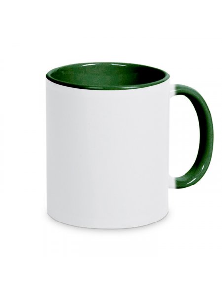 Mug personnalisable bicolore Vert