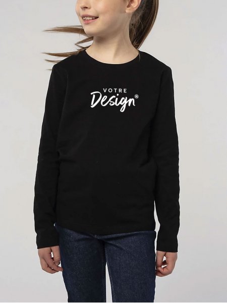 Enfant portant le t-shirt à manches longues Sol's 02947 Enfant portant le t-shirt à manches longues Sol's 02947