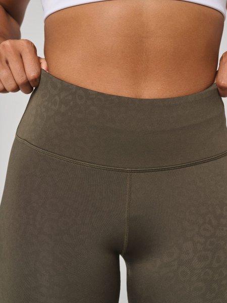 zoom sur la ceinture du Legging écoresponsable femme personnalisable