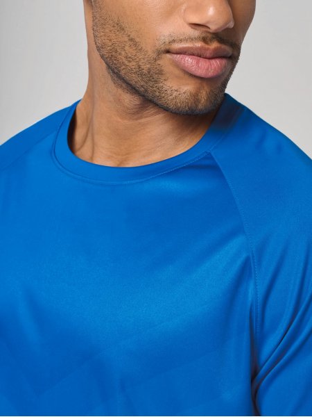 zoom sur le col du Maillot multisport polyester sublimé unisexe zoom sur le col du Maillot multisport polyester sublimé unisexe