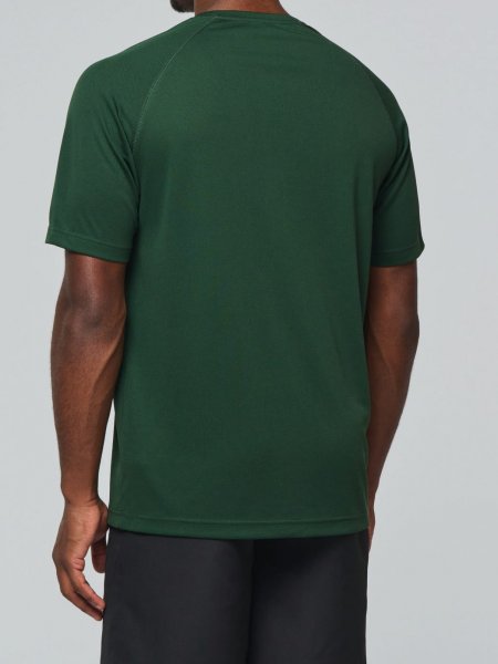 mannequin homme de dos portant le T-shirt homme col rond 10 km des Étoiles personnalisable