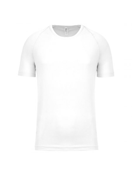 T shirt sport respirant pour homme White